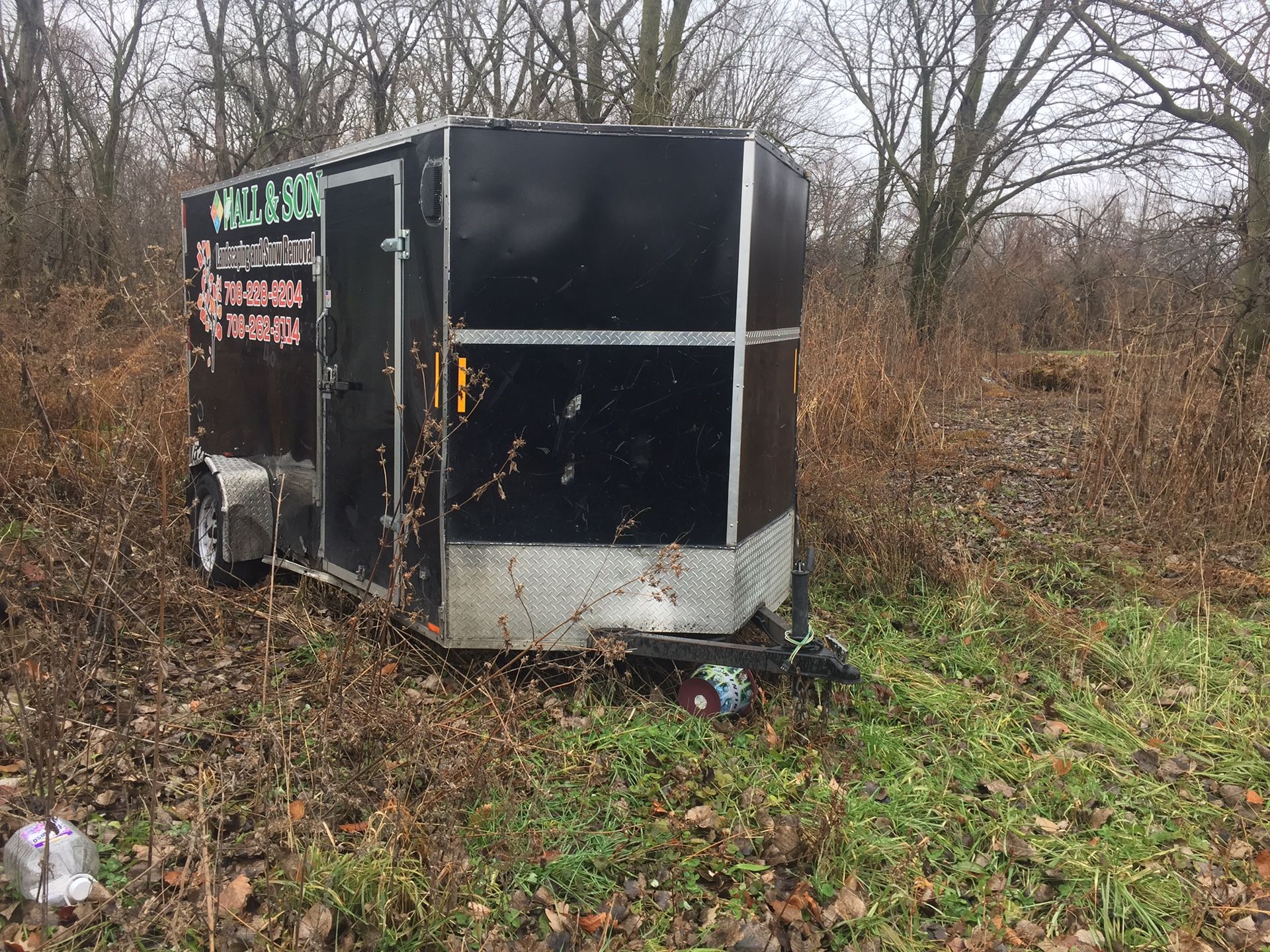 2015 enclosed trailer 8x10