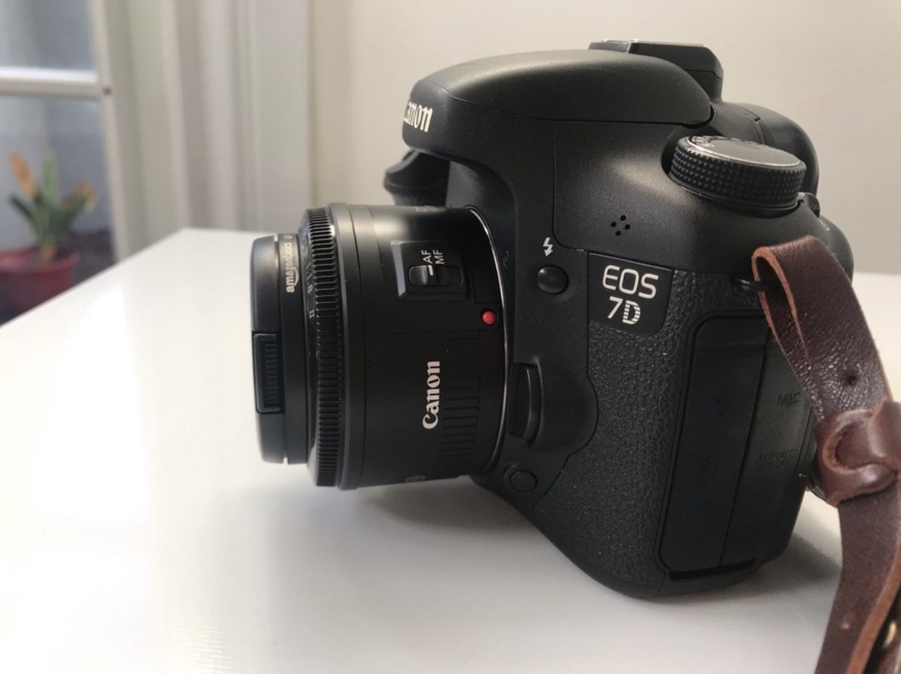 Canon 7D Body With Canon 50mm 1.8 Lens