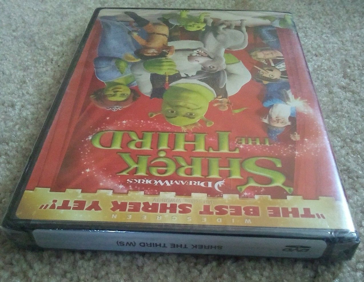SHREK THE THIRD DVD "THE BIGGEST COMEDY OF THE YEAR!" NEW/ SEALED!