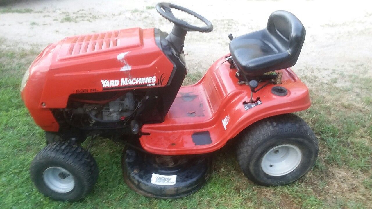 Yard Machine riding lawn mower for Sale in Zebulon, NC OfferUp