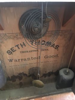 Antique Seth Thomas Ogee Clock & Key Thumbnail