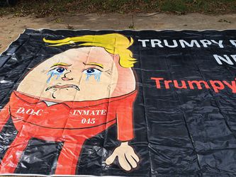 Donald TRUMP political Billboard Canvas Thumbnail