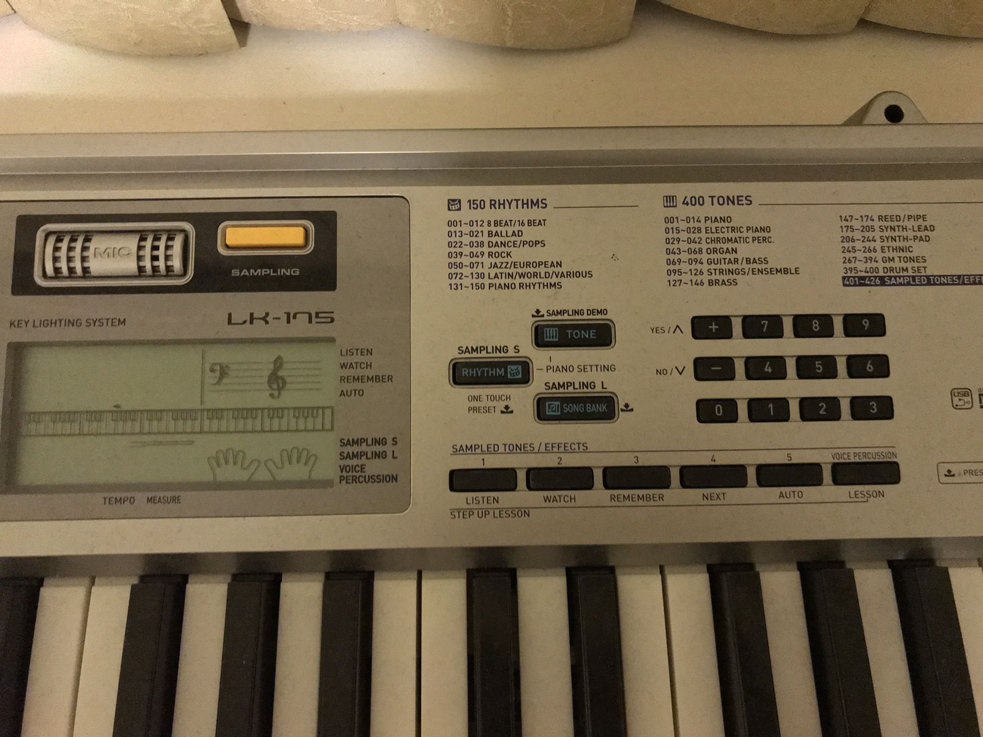 casio LK-175 piano keyboard for Sale in Stockton, CA - OfferUp