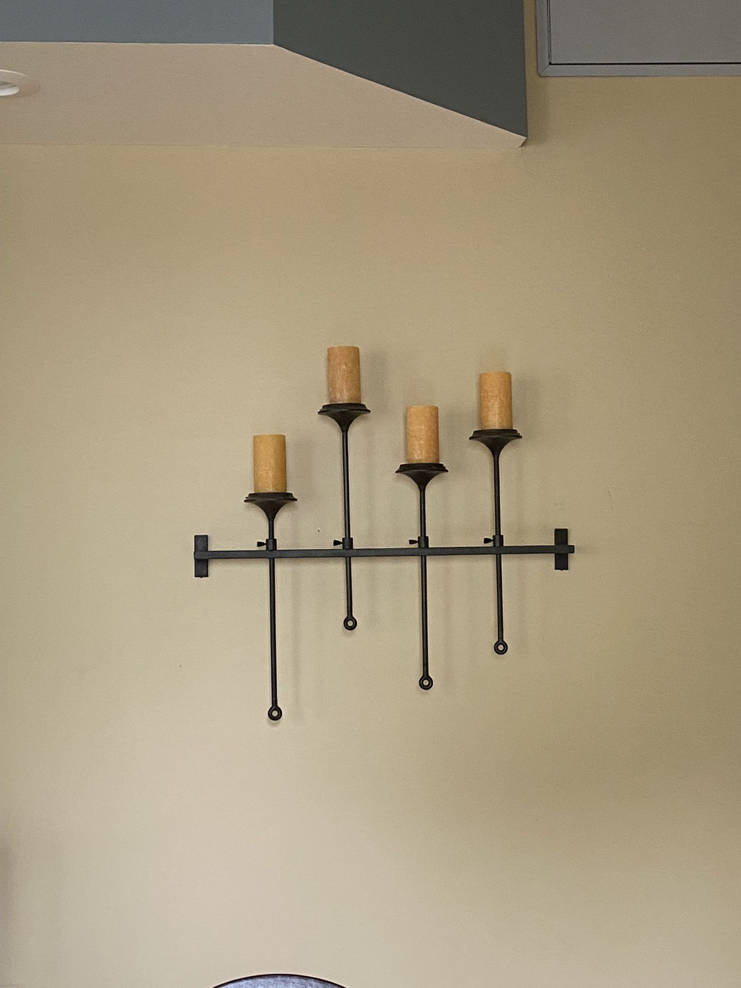 Pottery Barn Wrought Iron Candle Holder