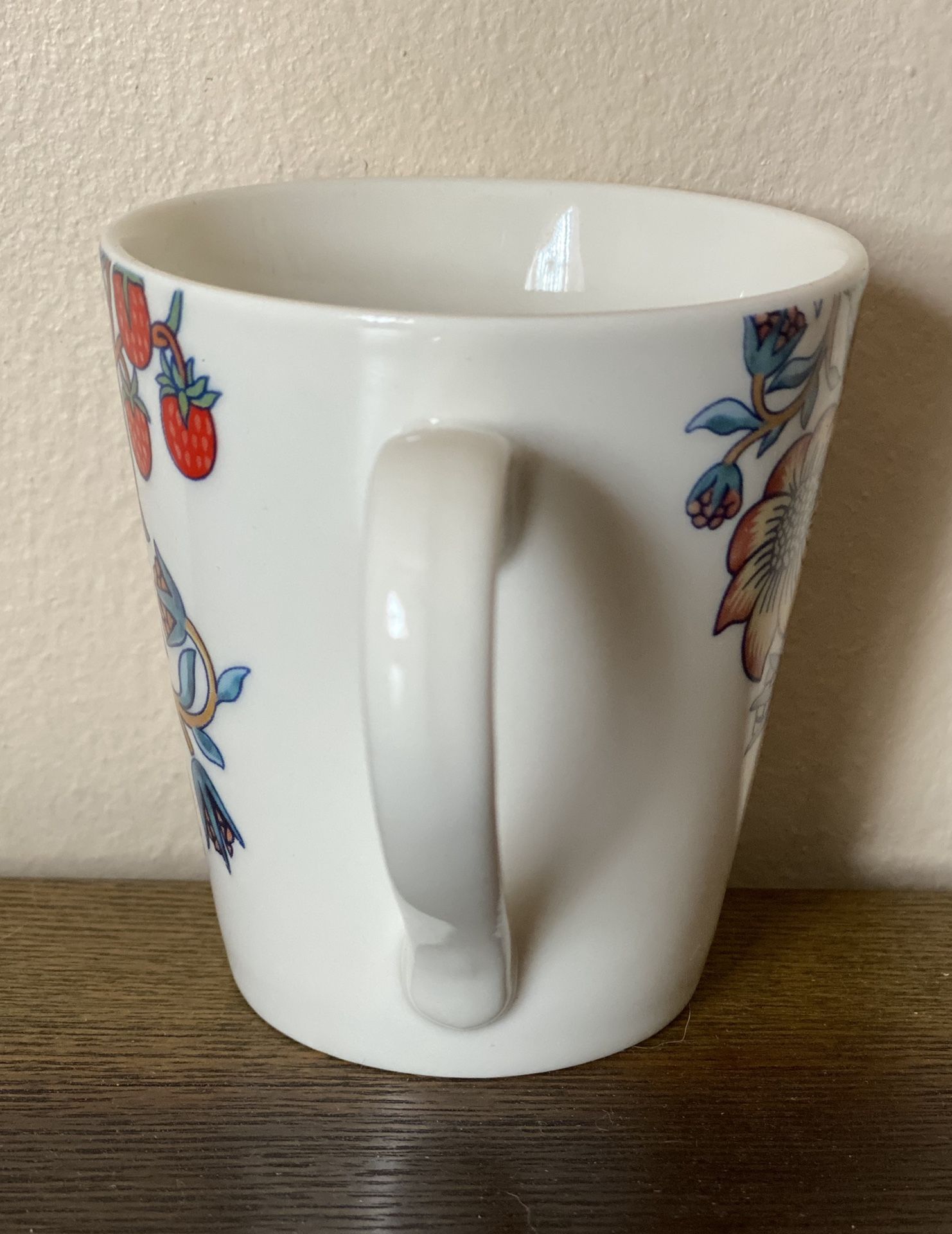 Two Morris and Co tea cups