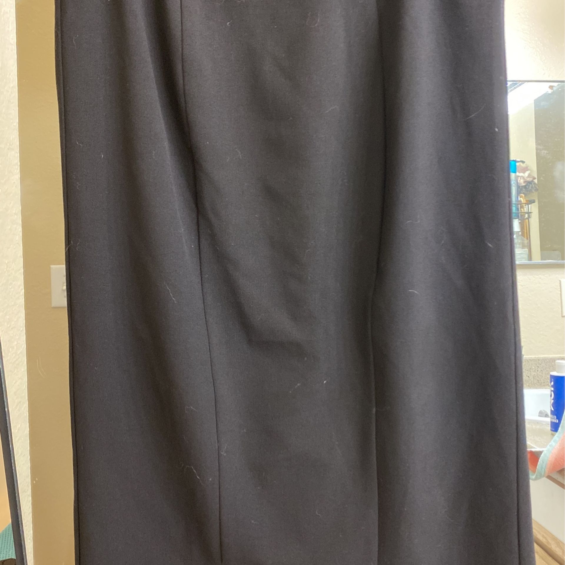 New York And Co. Black Pencil Skirt, Lined, Size 0
