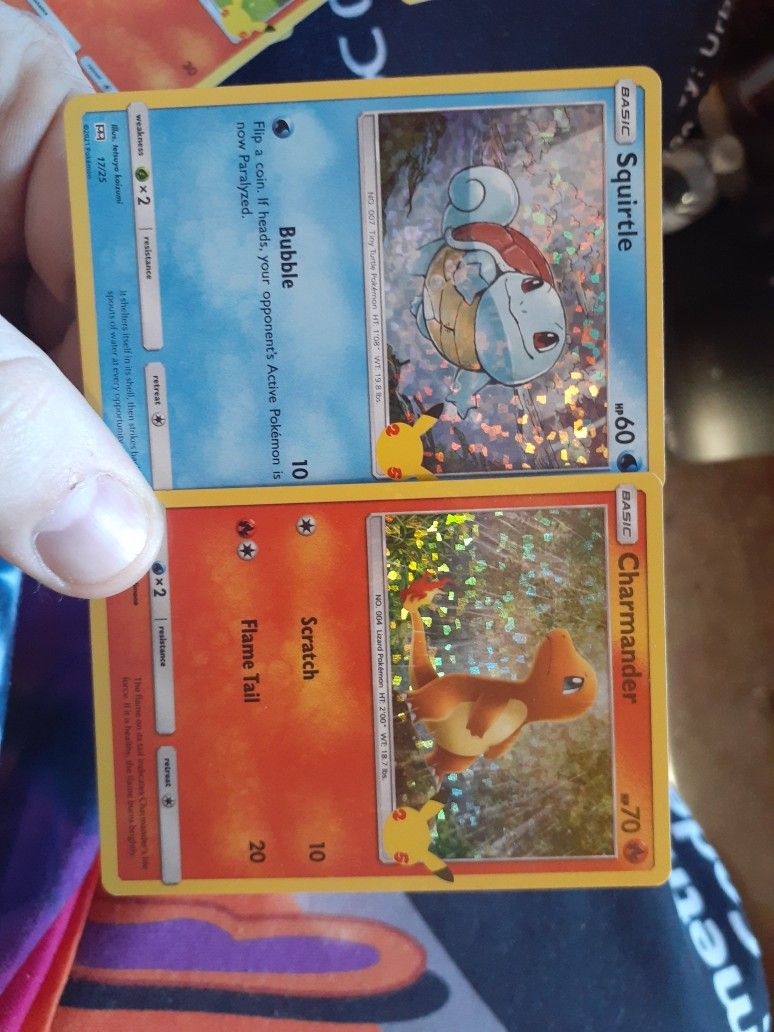Pokemon Cards 25 Anniversary!!!* Full Complete Set*With 26 Holos