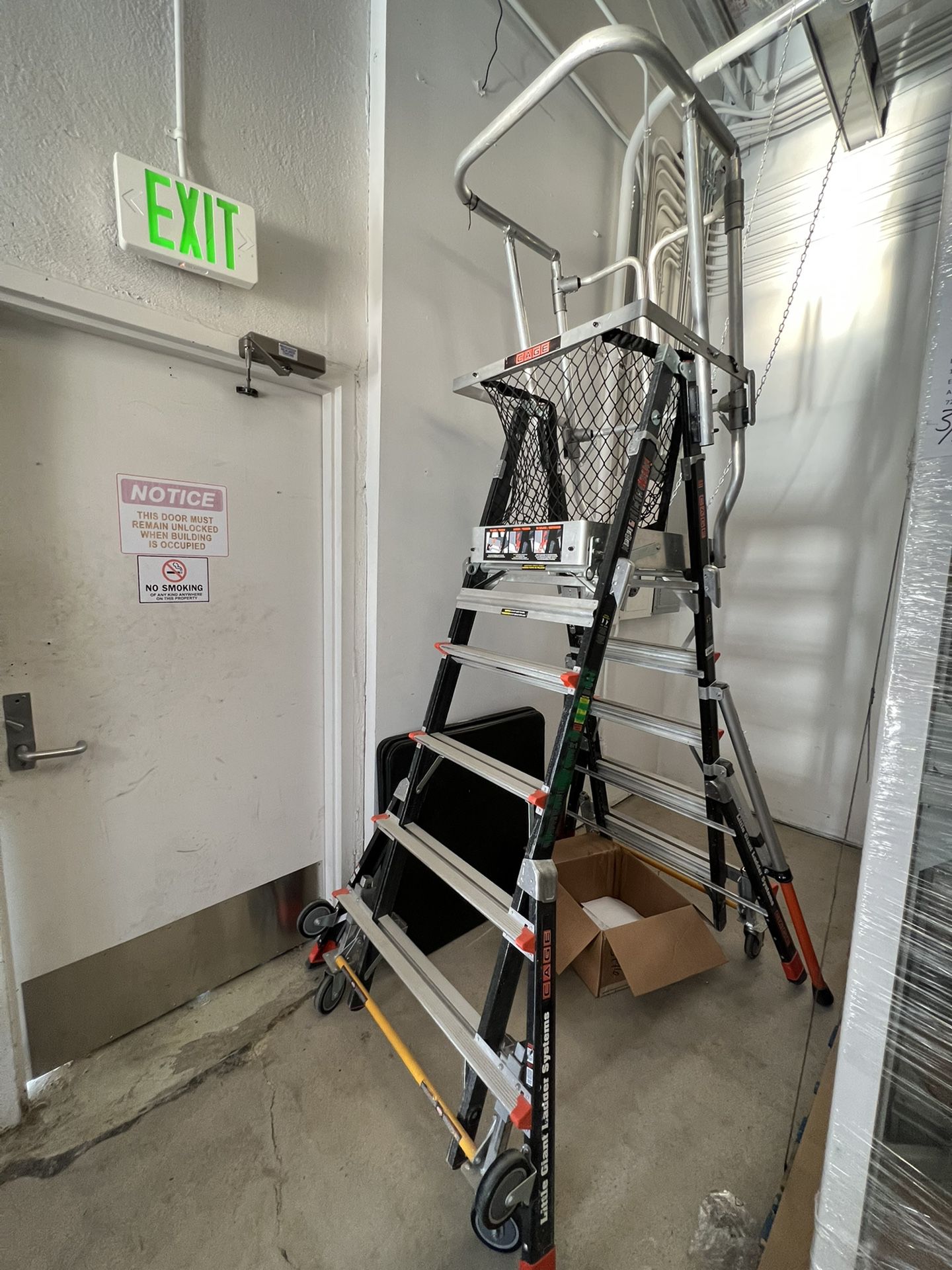 Little Giant Adjustable Safety Ladder (MSRP is 2,000.00)