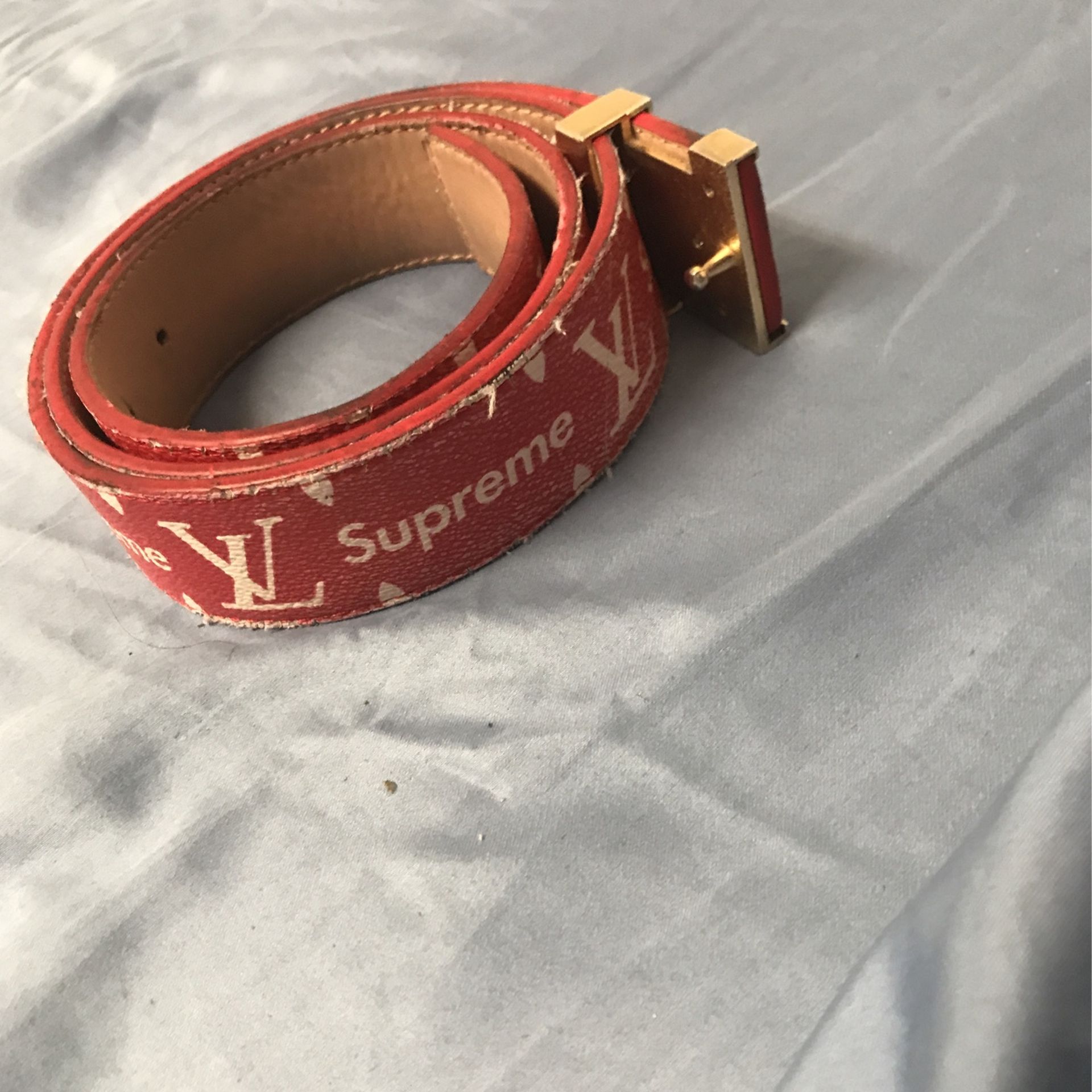 Louis Vuitton Supreme Belt