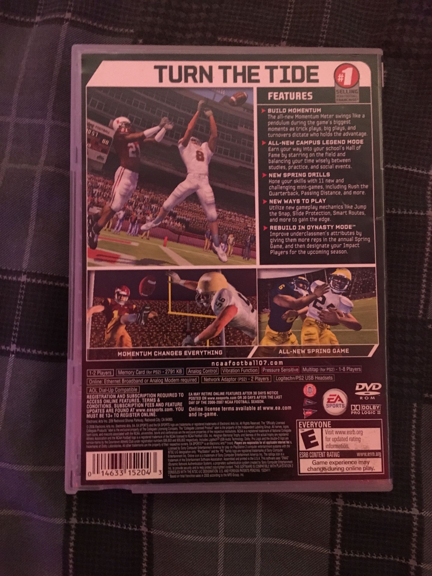 Ps2 ncaa 07,08 Lot