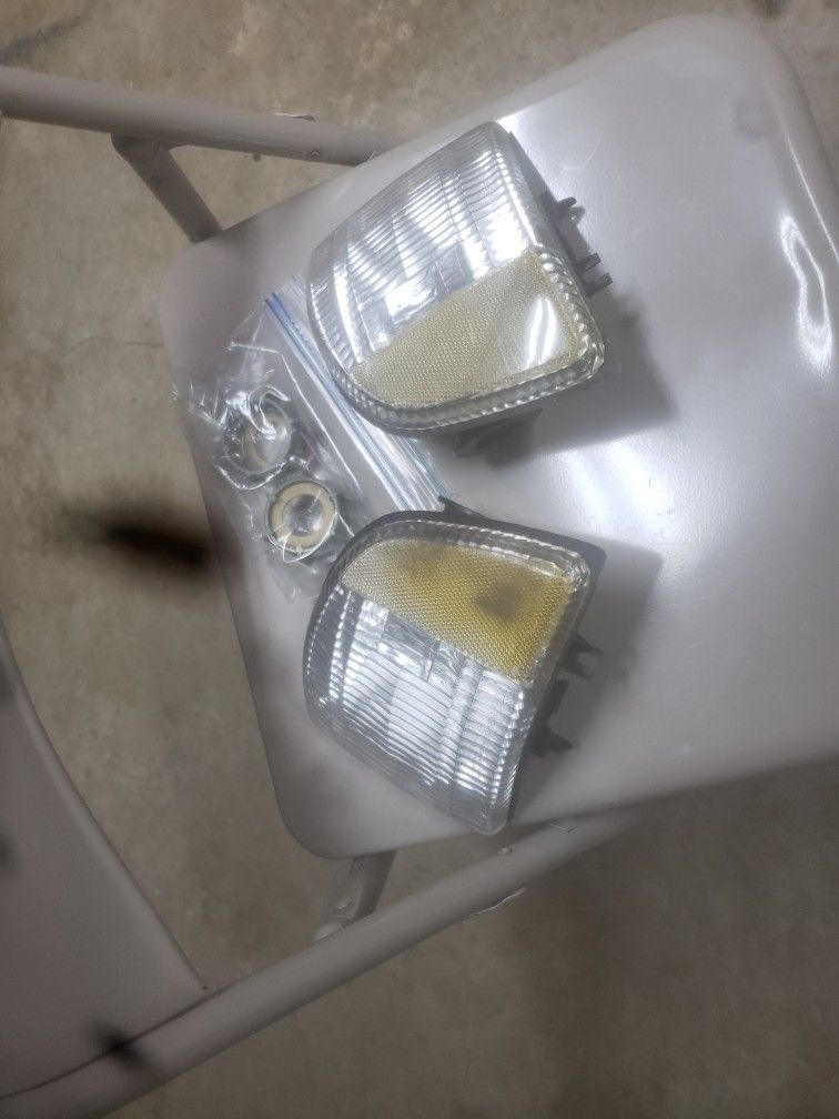 2nd Gen Dodge Ram Front Marker Lights For Turn Signals, Both Main Brake Lights, & 3rd Brake Light W/ Brand New Unopened Gasket