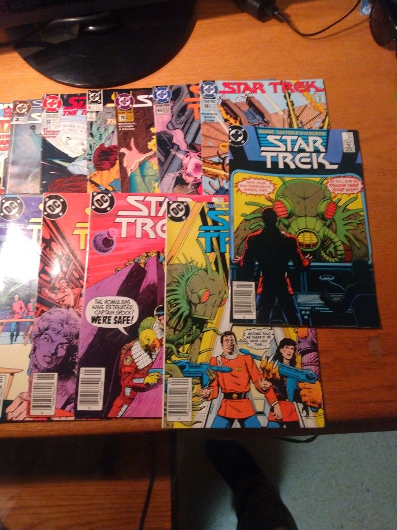 17 Star Trek Comics Lot
