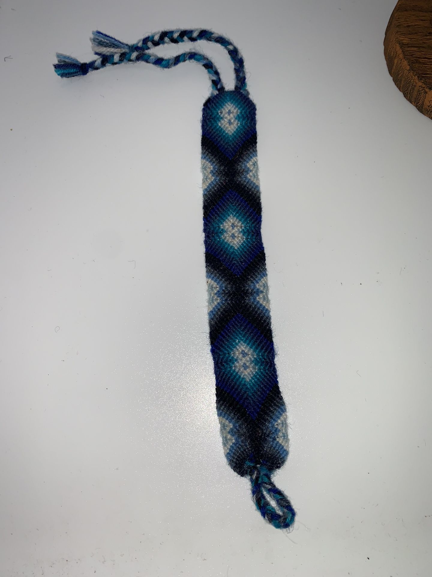 Handwoven Blue Bracelet