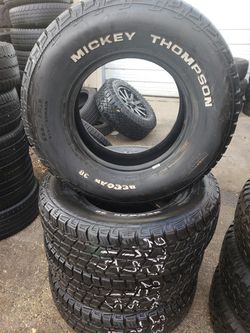 4 Like New Mickey Thompson Tires 235/75/15 $350 Install And Balance Included  Thumbnail