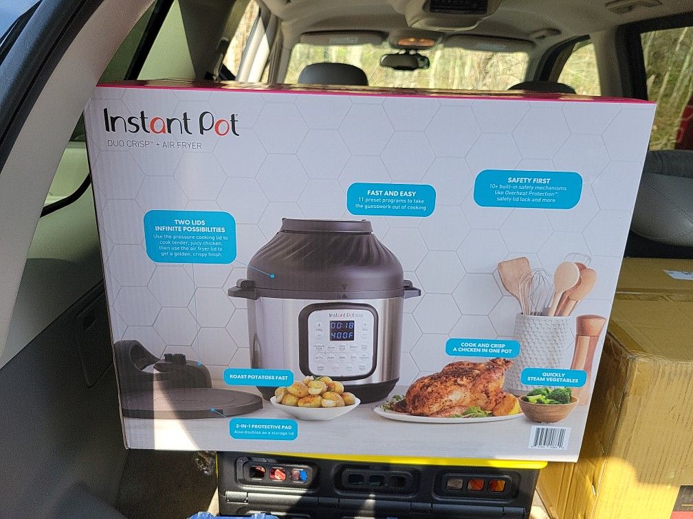 Brand New 11 In 1 Instant Pot Duo Crisp + Air Fryer