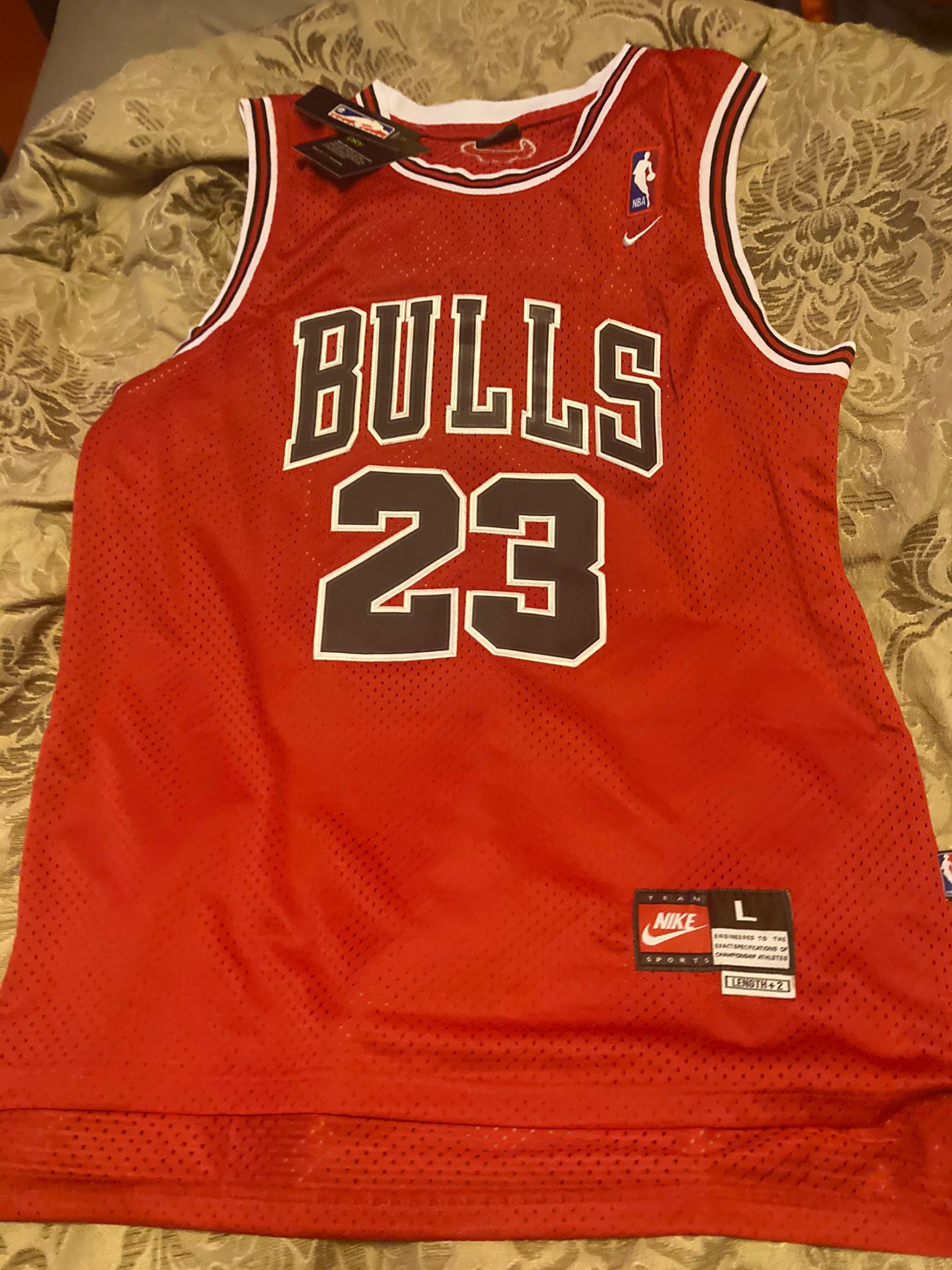 Micheal Jordan Jersey Large Bulls New