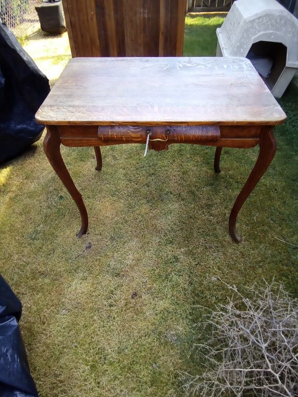 Antique Oak Desk
