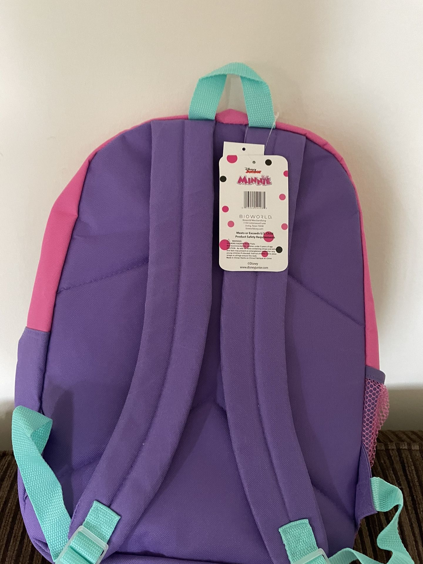 Brand New Book back for girls by Disney Junior mini
