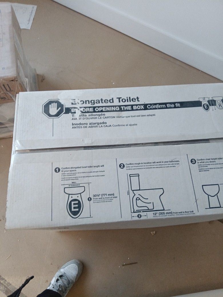 White Kohler Toilet