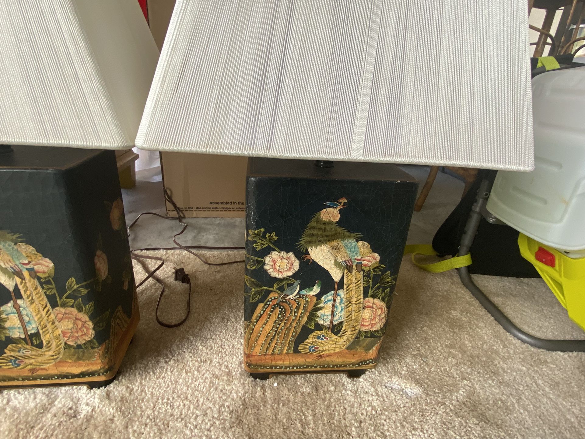 Vintage Asian Lamps With Beautiful Design