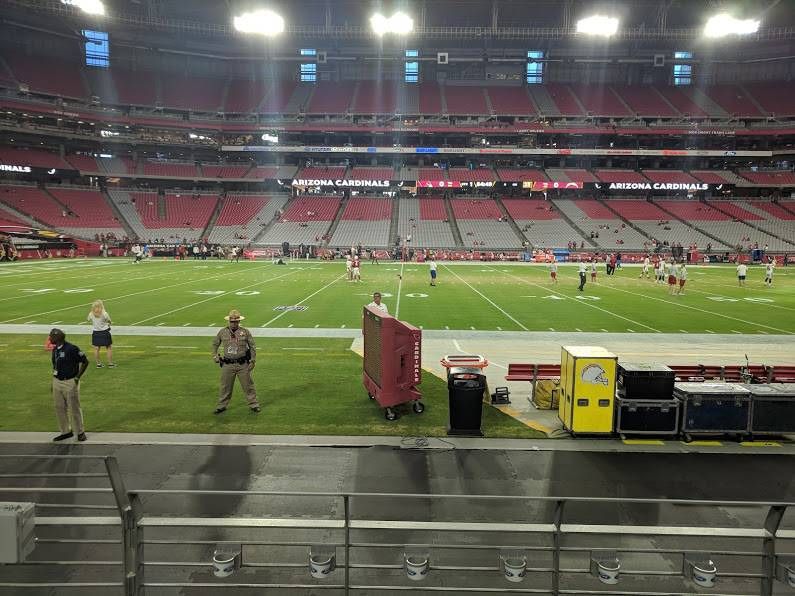 33 Los Angeles Chargers Arizona Cardinals Lower Level Tickets
