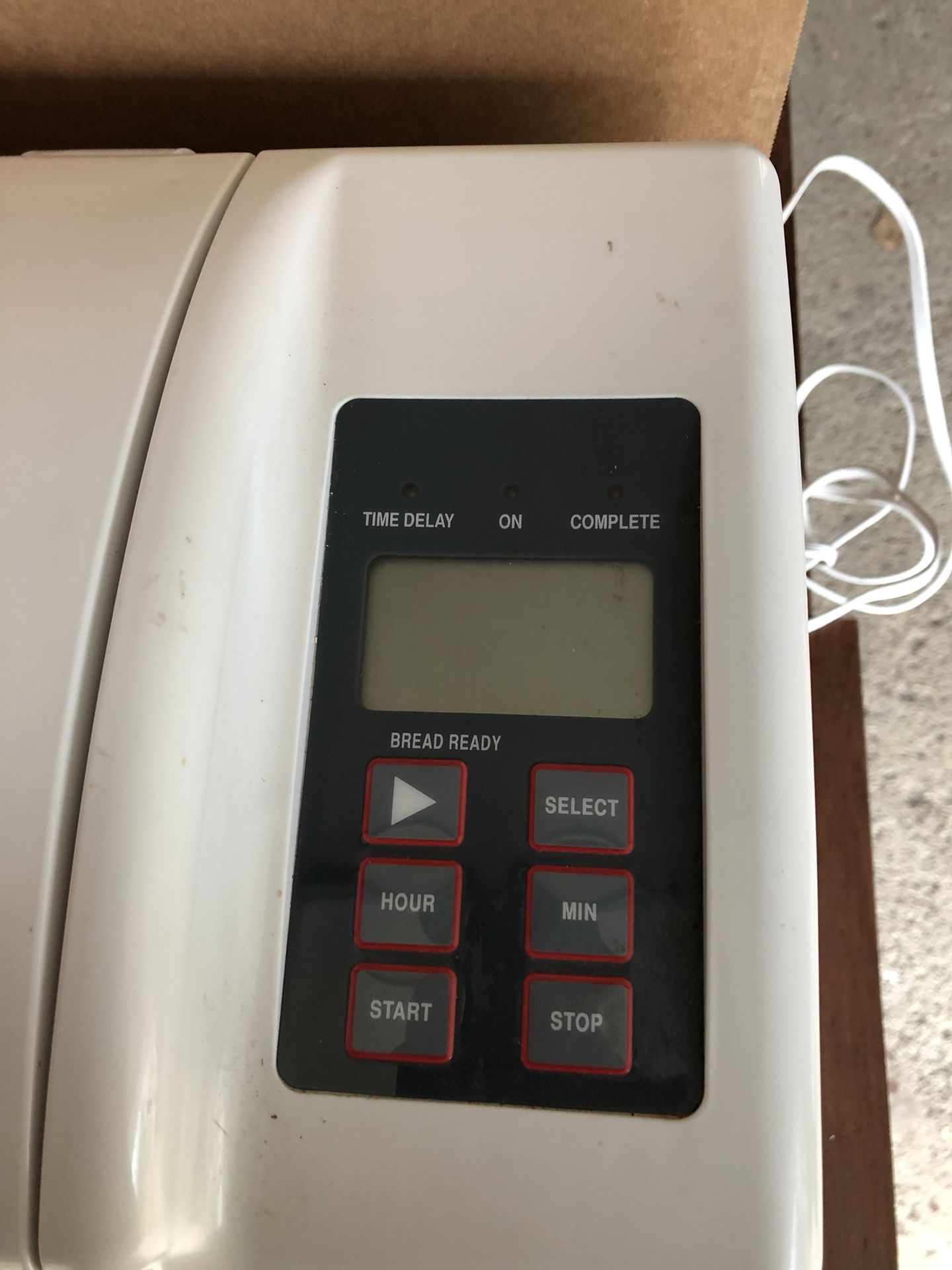 Oster bread maker