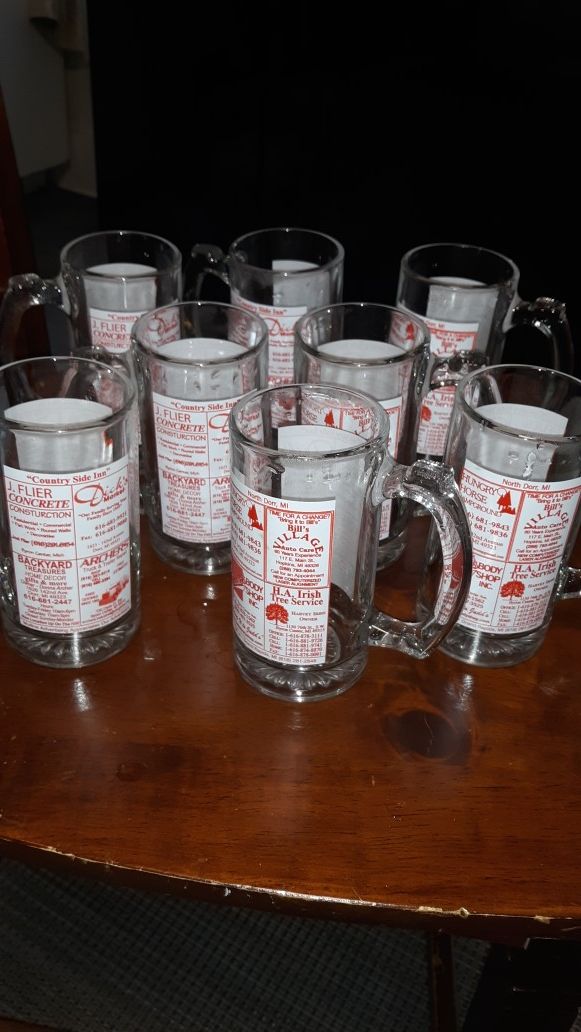 Beer glasses from Michigan