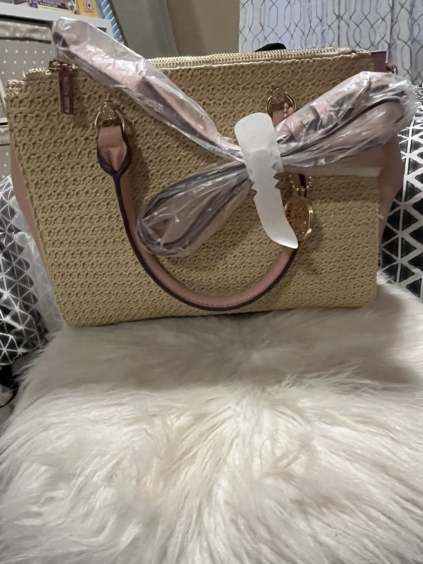 Pink & Tan Purse
