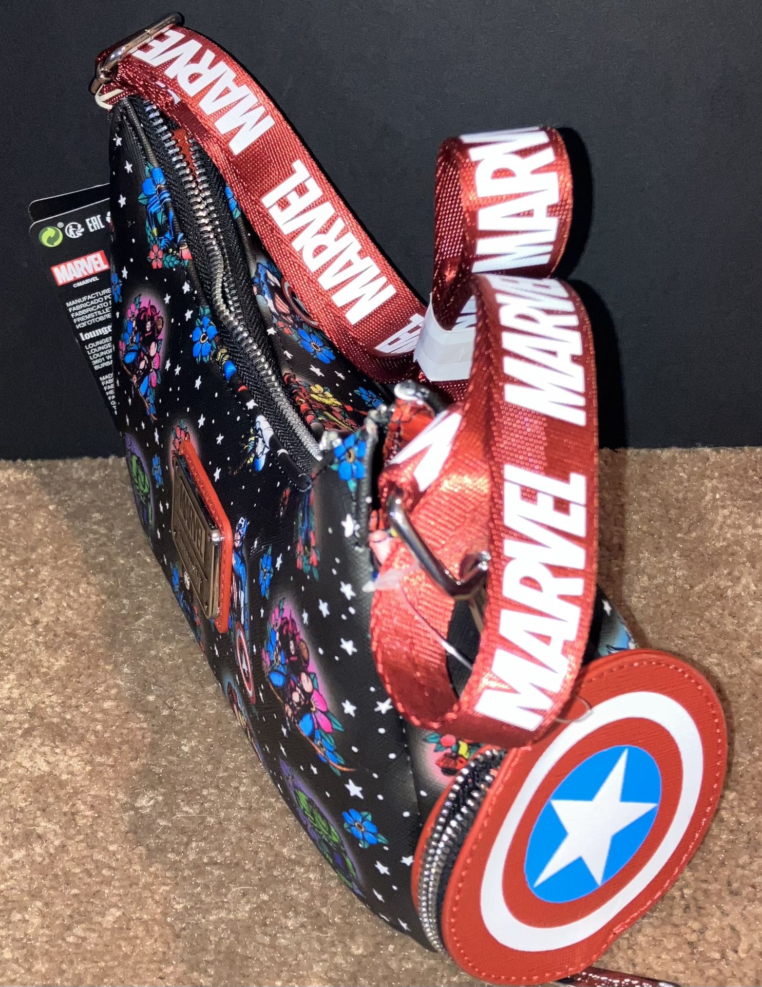 Loungefly Marvel Purse And Wallet