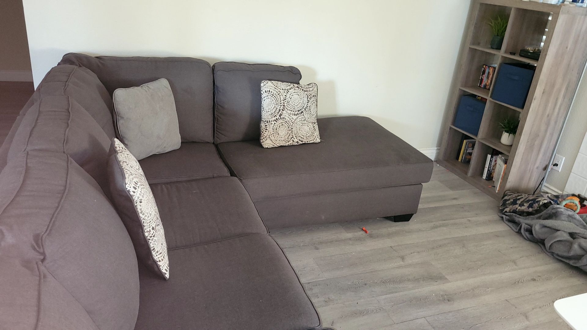 Gray  Couch 