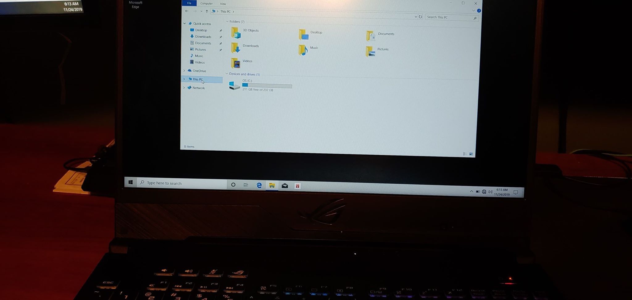 Rog scar 2 8th gen laptop