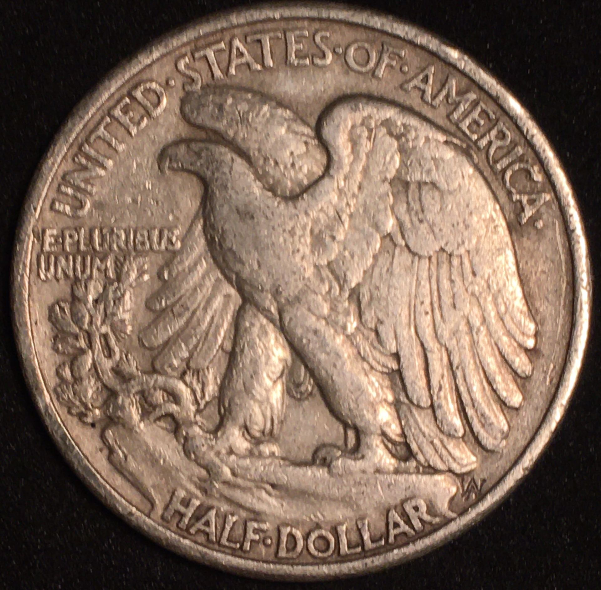 Silver 1947 Walking Liberty Half Dollar
