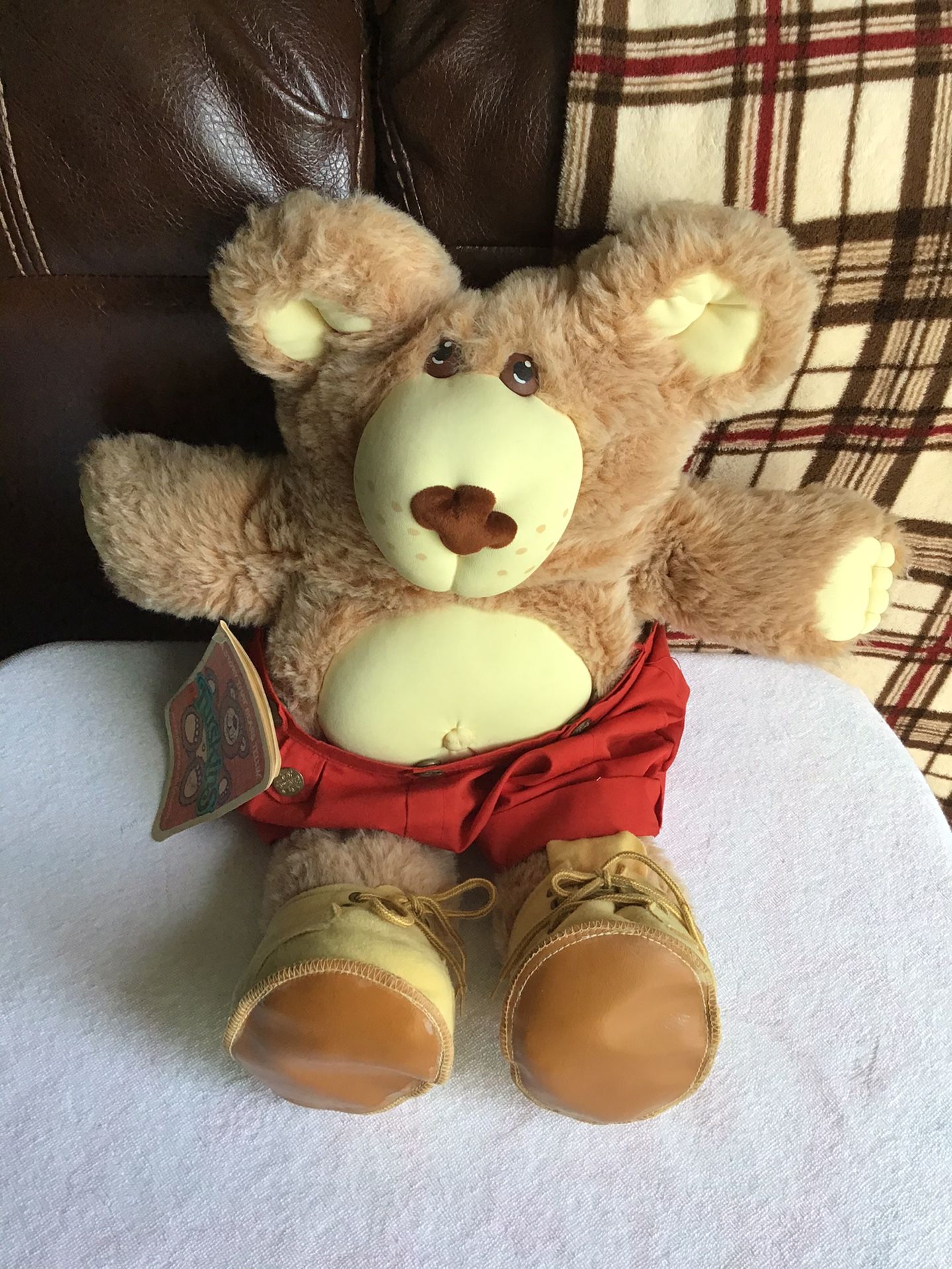Vintage Furskin Bear “Boone The Beekeeper”