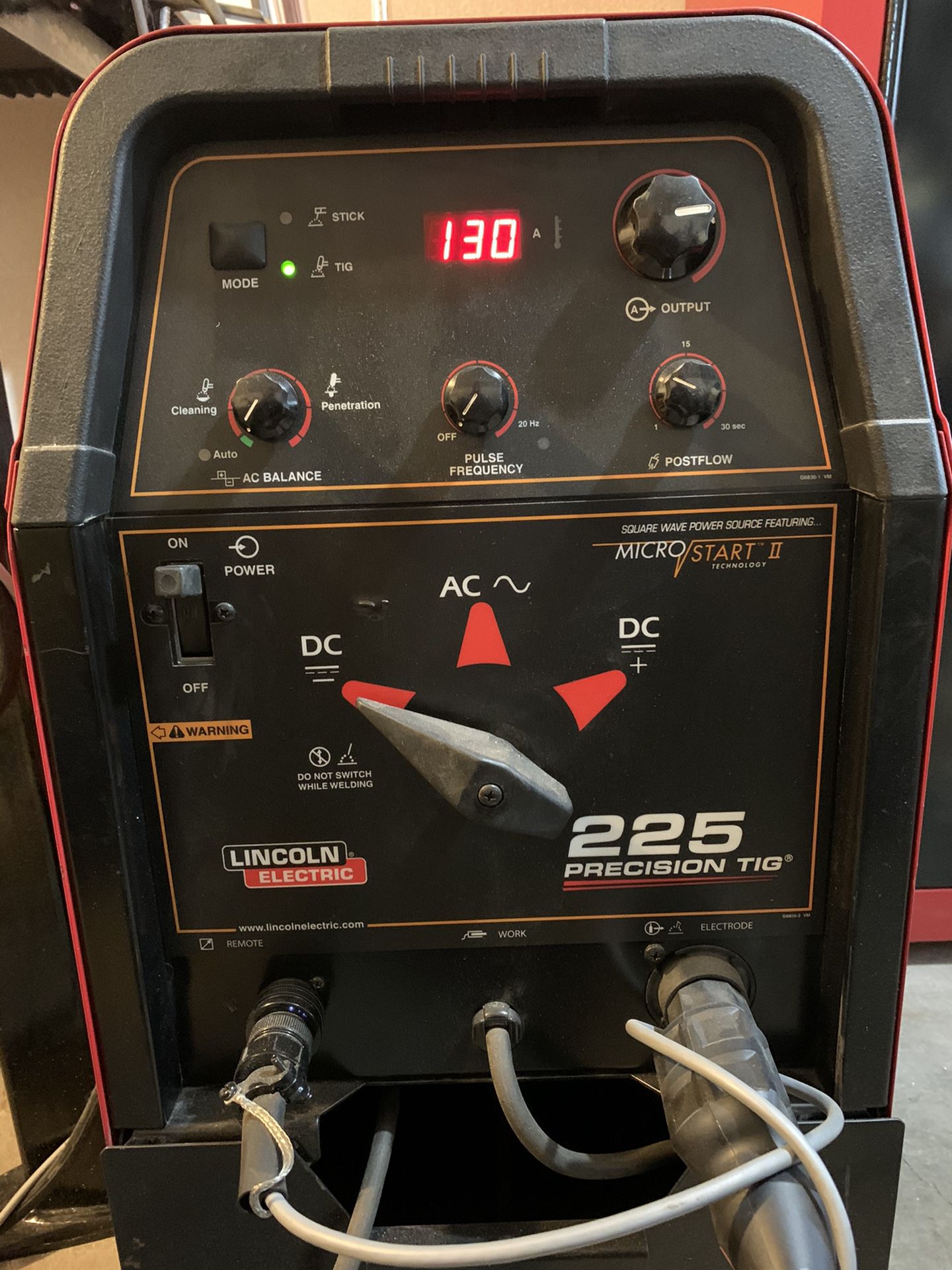 Lincoln Precision Tig 225 Welder With Hand Amptrol For Sale In Puyallup