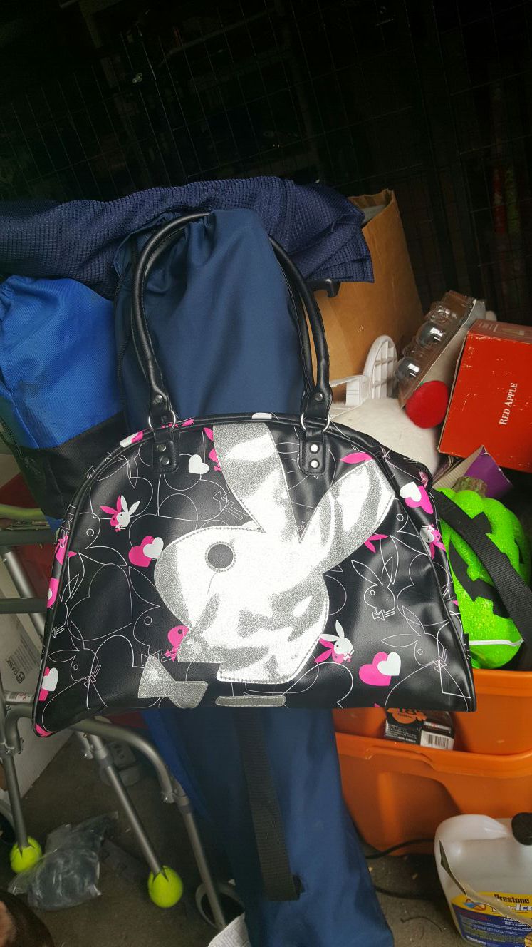 Playboy Bunny travel overnight bag purse tote