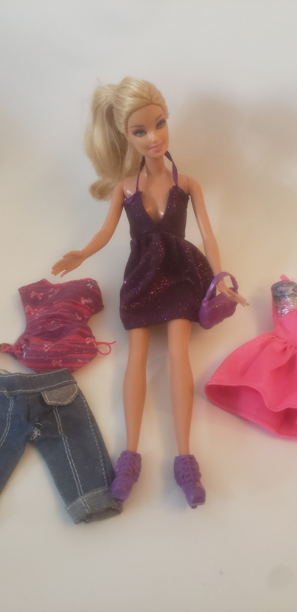 Barbie with clothes