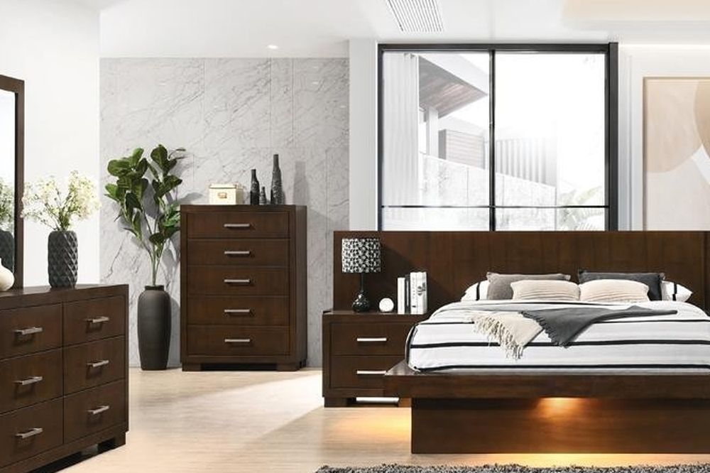 Jessica - Q 5pc Set (q.bed,ns,dr,mr,ch)
