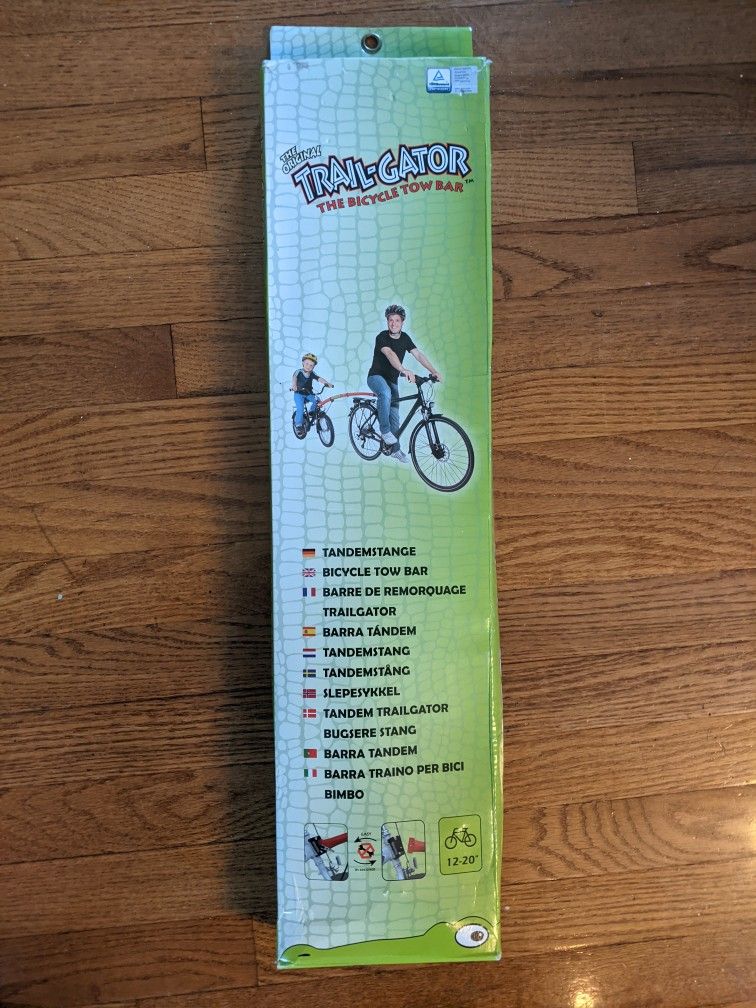Trail-gator Bicycle Tow Bar (Black)