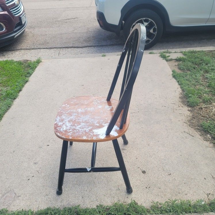 Painted Wooden Chair