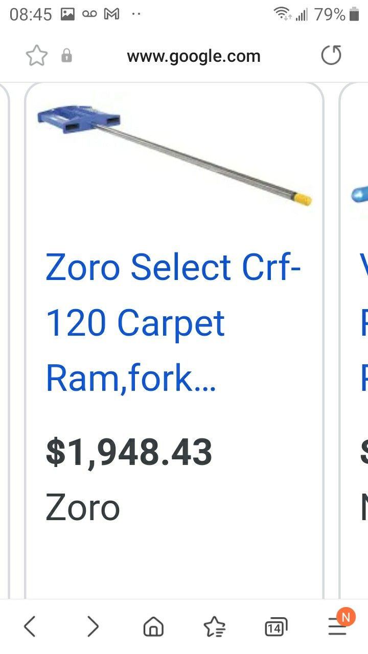 Forklift Rug Attachment