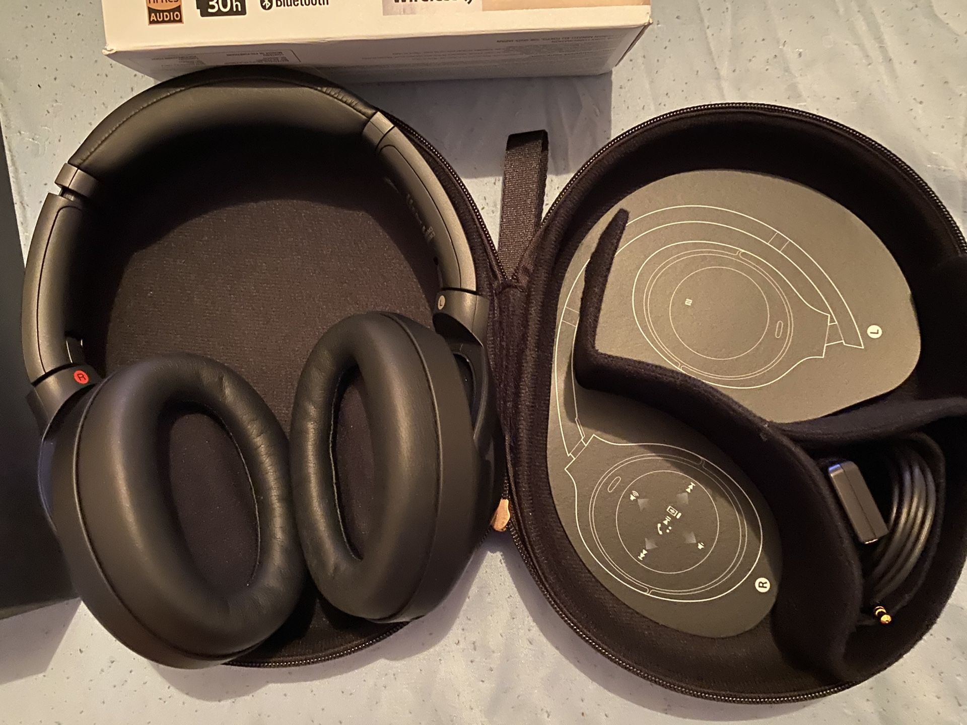 Sony wireless noise canceling stereo headset