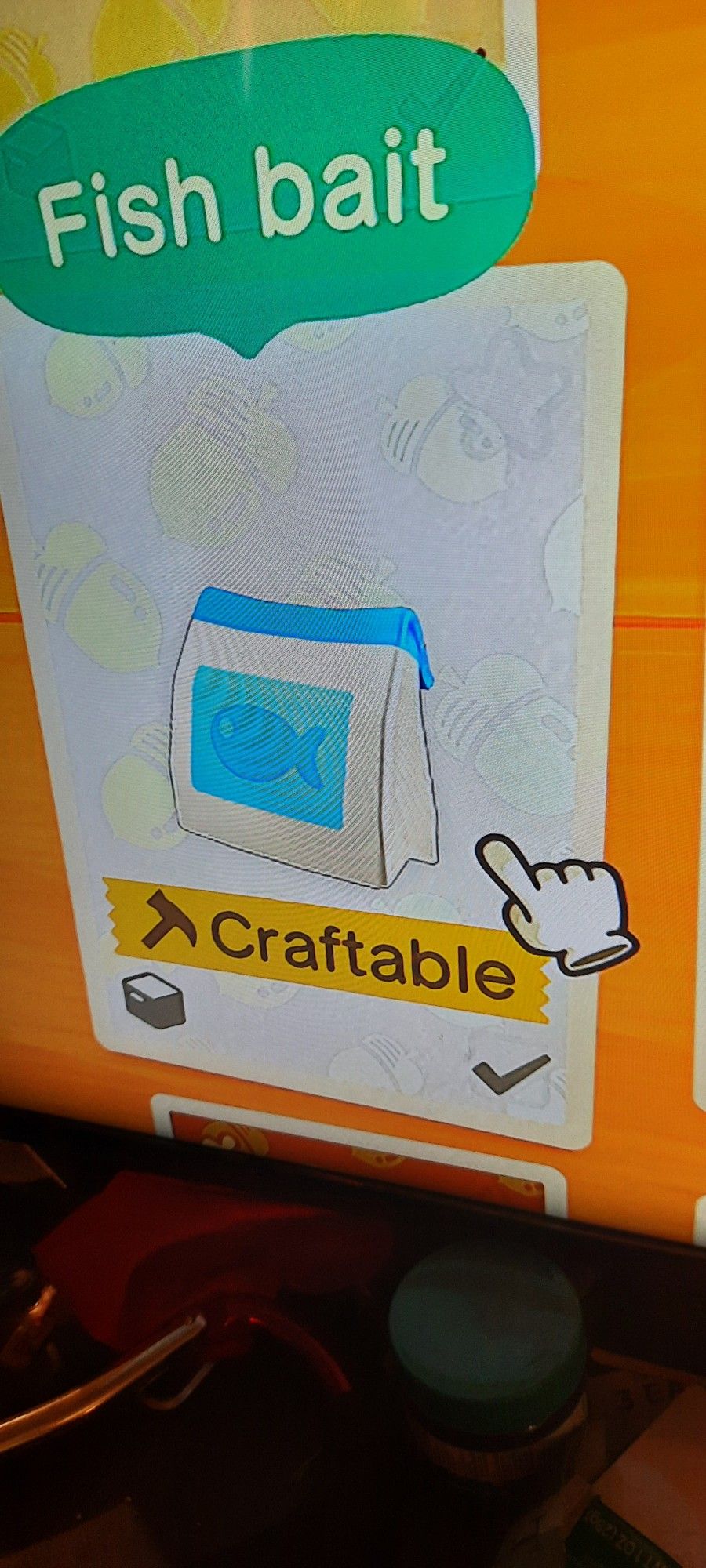 Animal Crossing New Horizon (Fish Bait)