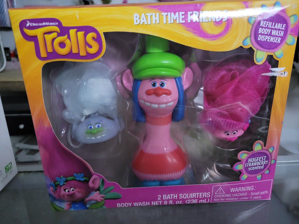 Trolls Bath Set