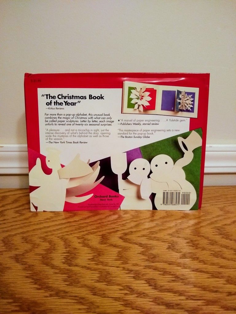 The Christmas Alphabet Pop Up Book