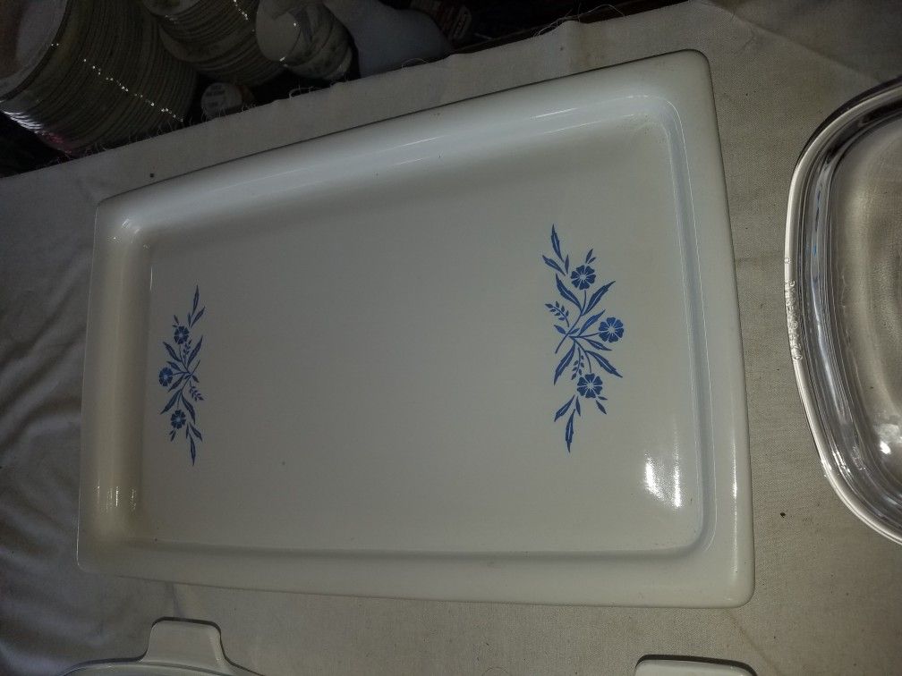 Vintage Corningware classic Blue Cornflower baking dishes 13 pcs see last photo for list of included A82Z081