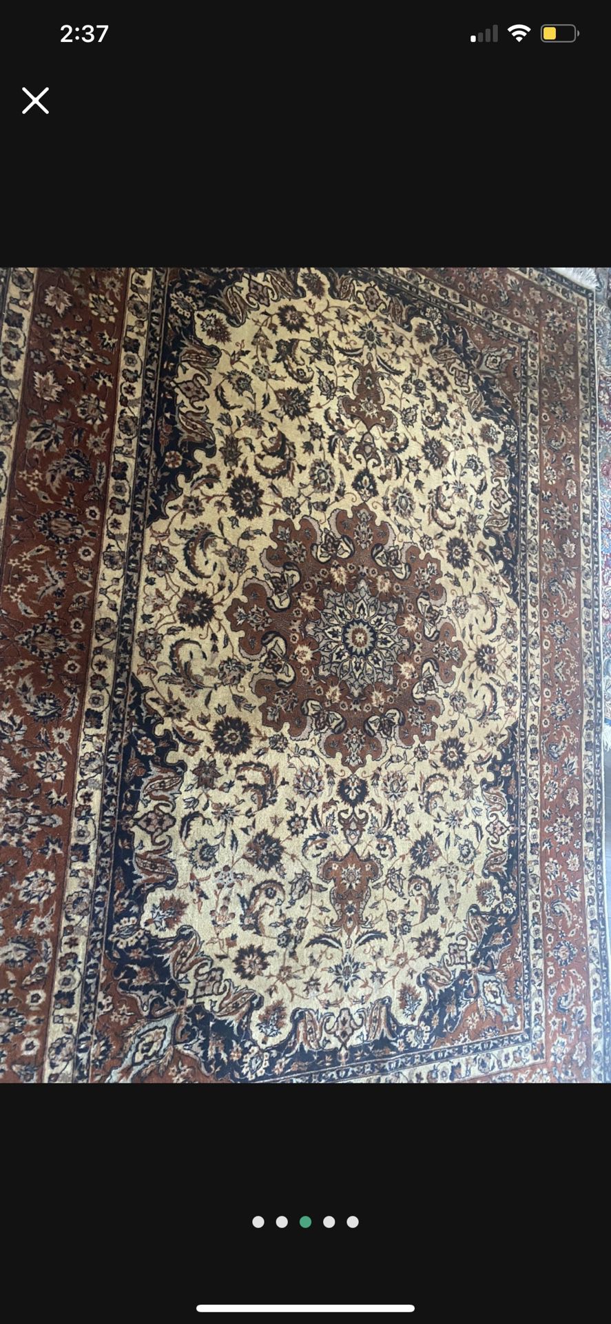 persian rag hand made