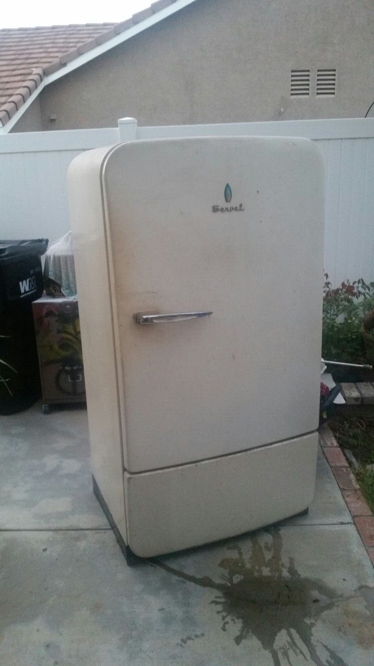 Vintage Servel natural/propane gas refrigerator for Sale in Corona, CA