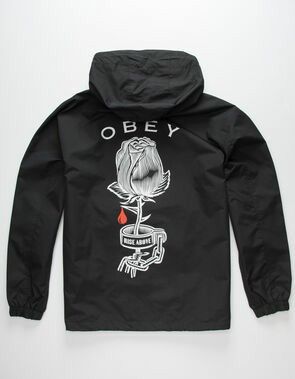 OBEY RISE ABOVE ANORAK