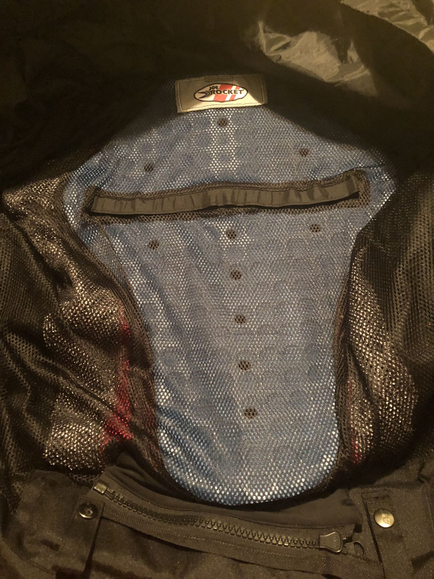Joe Rocket Phoenix 5.0 motorcycle jacket racing red black armor included
