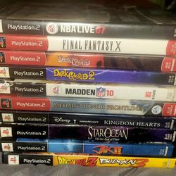 Playstation 2 Lot Of (8) Original Games All With Booklets!! Thumbnail